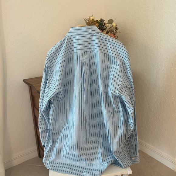 Bass Shirt - Blue with Stripes, Large excellent condition - Picture 3 of 7